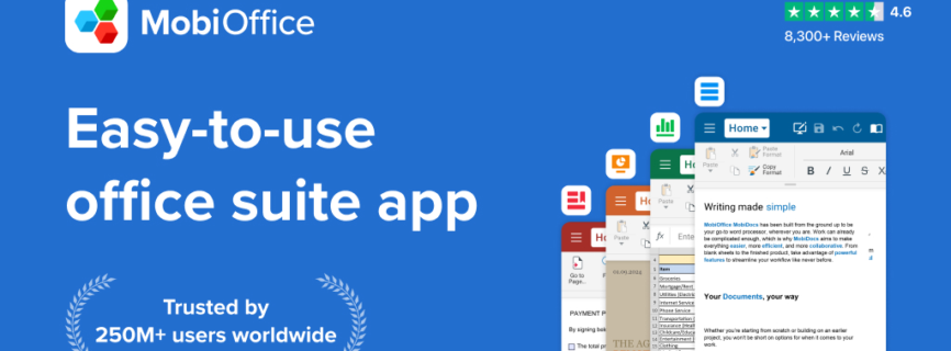 MobiOffice: Word, Sheets, PDF